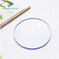 Lentilles de prescription asphériques HMC EMI anti-UV de haute qualité, indice de protection contre les radiations 1.56, lentilles optiques transparentes à vision simple 1.60
