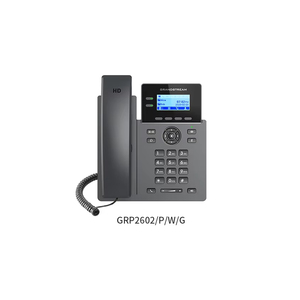 Téléphone IP professionnel GrandStream GRP2602 avec lignes SIP, conférence 5 voies, VoIP, système d'exploitation Linux, téléphone de bureau, centre d'appels, entreprise - Product Image 1