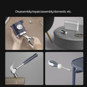 Juego Completo <span class=keywords><strong>de</strong></span> <span class=keywords><strong>Herramientas</strong></span> Multifuncionales para Reparaciones del Hogar y la Familia, Nuevo Modelo, Martillos <span class=keywords><strong>de</strong></span> Acero Inoxidable, <span class=keywords><strong>Caja</strong></span> <span class=keywords><strong>de</strong></span> <span class=keywords><strong>Herramientas</strong></span> para Auto - Product Image 4