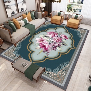Venta directa del fabricante, alfombras 3D de estilo turco <span class=keywords><strong>persa</strong></span> americano para sala de estar, alfombrillas de pared a pared para el hogar, viajes de oración - Product Image 1