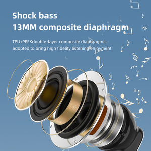 TWS Oordopjes Draadloos met <span class=keywords><strong>Bluetooth</strong></span> V5.4 ANC ENC Semi-In-Ear met LED Digitaal Display 6 Microfoons Waterdicht Powerbank - Product Image 4