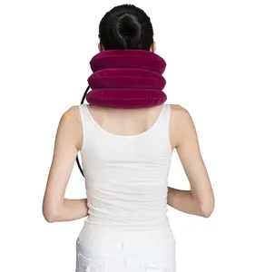 Correta postura do pescoço/ombro trator para relaxamento/colar cervical tração