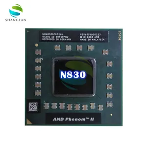 Processeur AMD phenom N830 pour ordinateur portable, processeur 2.1 Socket S1 (S1g4), triple core