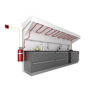Sistema di estinzione chimica a umido per cappe da cucina, protezione <span class=keywords><strong>antincendio</strong></span> per cucine - Product Image 2