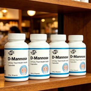 Cápsulas de D-Manosa con Certificación HALAL, 60 Cápsulas, Marca Privada, Suplemento Dietético para Adultos, Apoyo Urinario, Fabricación OEM/ODM - Product Image 3