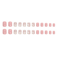 Prix d'usine Faux ongles courts de couleur pure à couverture complète Presse sur ongles abdominaux Presse sur ongles de marque privée en gros