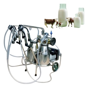 Máquina de Ordeño Individual de Alta Calidad para Vacas, Bomba de Vacío a Gasolina de Alta Eficiencia y Productividad para Granjas Lecheras, Incluye Motor Automático - Product Image 5