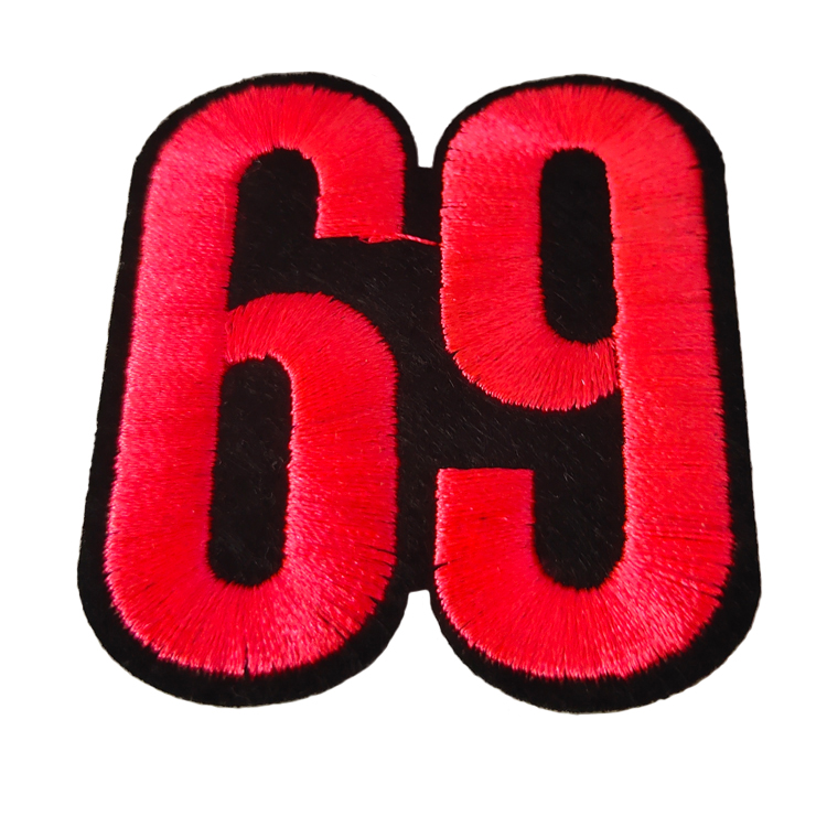 3D вышивка с номером, Создайте свой собственный наплечный значок, нашивка, вышитые Магнитные светодиодные мигающие безникелевые Стразы