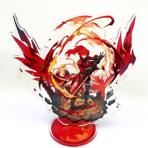 Tùy chỉnh in phim hoạt hình anime hình hiển thị đứng cầu vồng Holographic rõ ràng <span class=keywords><strong>Acrylic</strong></span> Standee Anime hiển thị biểu tượng tùy chỉnh - Product Image 2