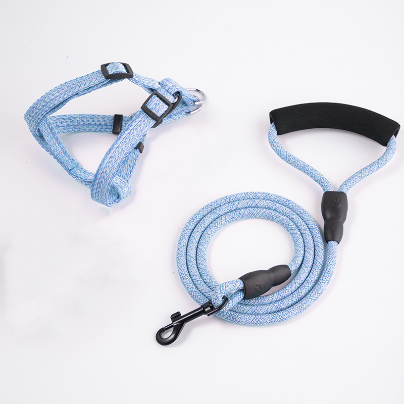 Blue two-piece set [chest and back strap]