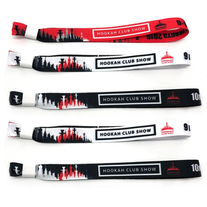 Pulsera de Tela Personalizada con Impresión Personalizada para Eventos y Fiestas, Pulsera Tejida con Chip NFC RFID, Pulseras de Seguimiento GPS con Chip - Product Image 4