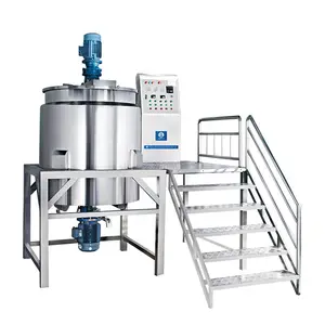 Multi-Functional China Supplier Shampoo Chemical Mixing Tank Homogenizing Mixer Machine