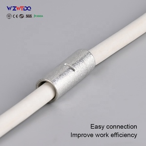 Artefact <span class=keywords><strong>de</strong></span> câblage <span class=keywords><strong>de</strong></span> nez en cuivre <span class=keywords><strong>de</strong></span> tube <span class=keywords><strong>de</strong></span> connexion moyen <span class=keywords><strong>de</strong></span> <span class=keywords><strong>borne</strong></span> nue pressée à froid pour la nouvelle énergie, photovoltaïque, piles <span class=keywords><strong>de</strong></span> charge - Product Image 2