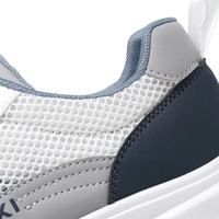 Sepatu Sneakers Olahraga Ringan Musim Panas Pria, Bahan Mesh Bernapas, Model Tali, Tersedia Dropshipping, Ukuran Besar, Serbaguna