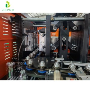 Machine de moulage par soufflage semi-automatique à 2 cavités de 5 litres pour bouteilles en plastique PET extrudé pour bouteilles - Product Image 4
