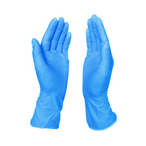 Gants en nitrile bleus sans latex et sans poudre, de qualité alimentaire, antidérapants, jetables - Product Image 6