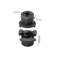 Clips de fixation en plastique de haute qualité OE 36806-TLA-A01 pour carrosserie automobile, compatibles avec Honda Accord Civic CR-V, support de capteur radar