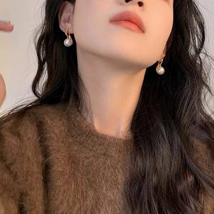 ต่างหูเงินแท้ S925 รุ่น 22177DIY ประดับมุก พร้อมลูกปัดขนาด 10-11 มม. แบบกลวง สำหรับใส่ต่างหูแบบติดกาว  แฟชั่นเครื่องประดับ DIY - Product Image 3