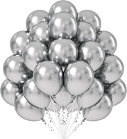 Palloncini Metallici Cromati da 12 Pollici con Tema Halloween, Decorazioni per Feste di Lusso Professionali, Vendita all'Ingrosso