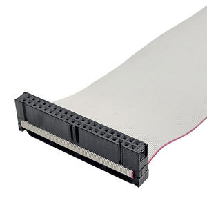 Cable de Extensión Personalizado IDC ATA de 40 Pines y 30 AWG, Conector IDE, Cable Plano Gris - Product Image 4