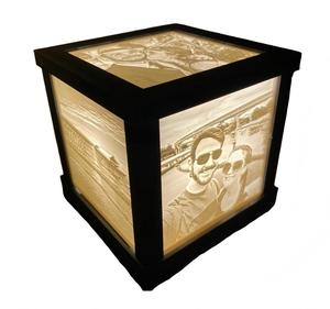 New Arrival Customized 3D Printing Gift <b>Box</b> with Photo <b>Frame</b> 3D Printed Lithophane <b>Box</b> with <b>Picture</b> for Bedroom Bedside Table - Product Image 5