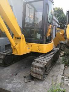 Excavatrice d'occasion KOMATSU PC55MR Mini 5,5 tonnes, pelle hydraulique sur chenilles d'occasion, PC30MR PC78US, haute qualité - Product Image 4