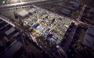 Structure en acier personnalisée à construction rapide Immeuble de bureaux Ferme Bâtiment métallique préfabriqué Usine - Product Image 3