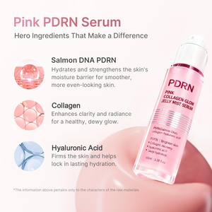 เซรั่มเจลลี่มิสต์คอลลาเจน PDRN สูตร<span class=keywords><strong>เกาหลี</strong></span> ผสมไฮยาลูรอนิค แอซิด สำหรับบำรุงผิวหน้า เพื่อฟื้นฟูความยืดหยุ่น ชุ่มชื้น และกระจ่างใส - Product Image 2