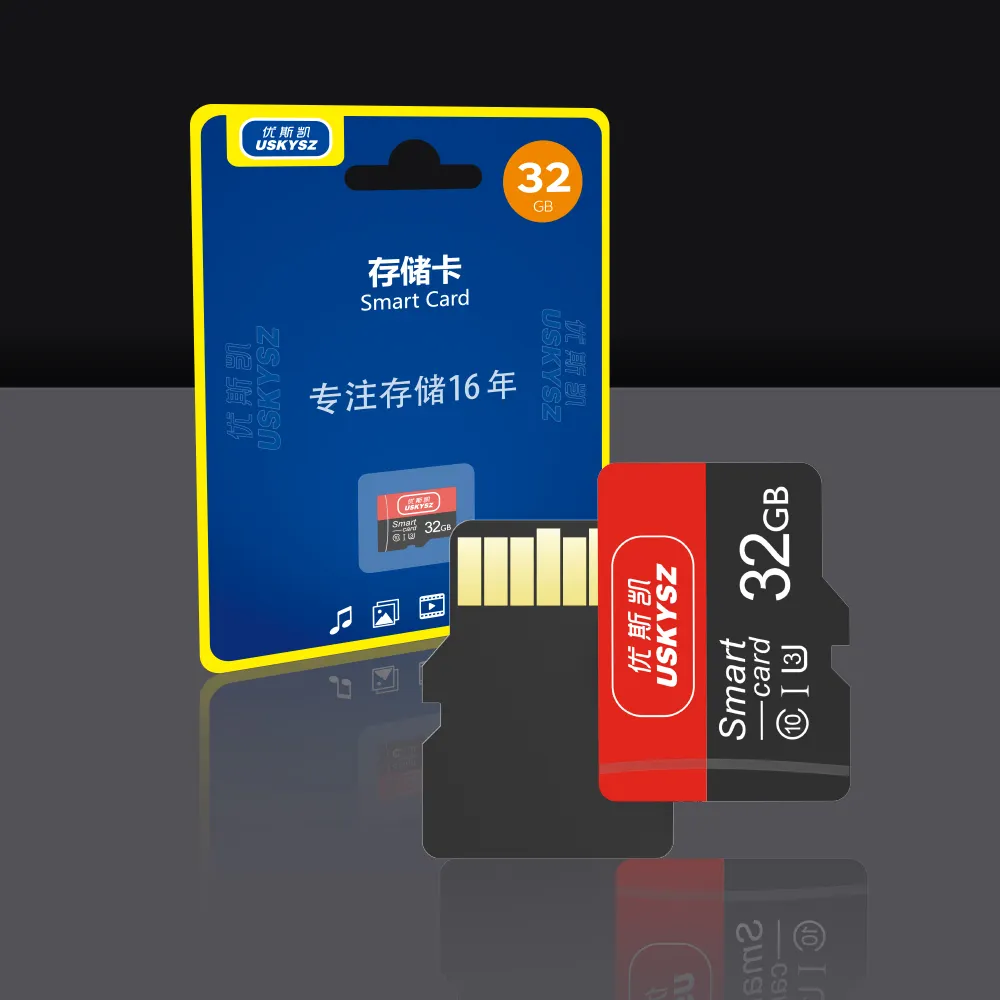 2023 Wholesale high speed C10 U3 V30 mini sd memoria 16gb 32gb 64gb 128gb 256gb TF SD Card 512gb No logo Memory Card and Adapter