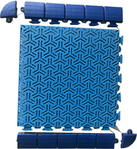 Campo Multideportivo al aire libre de 30x60 pies con cancha de baloncesto y línea de tenis para deportes en el patio trasero del hogar - Product Image 2