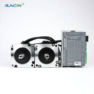 Новый 2 оси, 2 фазы, Nema 34 176 мм, 12 Н. М, 1700 унций, контроллер 5,6 А с замкнутым контуром, комплект DC24-50V шагового двигателя - Product Image 1