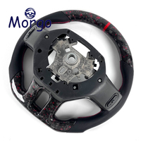 Volant personnalisé en fibre de carbone forgée rouge pour Dodge RAM 1500 TRX SLT SRT 2500 3500 4500 2010-2017