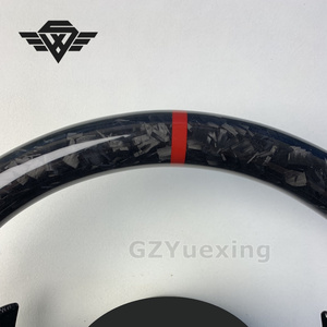 Volant en carbone forgé de style sport pour Mercedes Benz C217 W209 W204 W205 W206 W207 W223 <span class=keywords><strong>C63s</strong></span> C63 AMG GLS modèles - Product Image 4