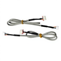 Harness Kabel Konektor 5 Pin Berlapis Abu-abu dengan Kabel Internal Multi-Warna untuk Aplikasi Kontrol Industri Refrigerasi