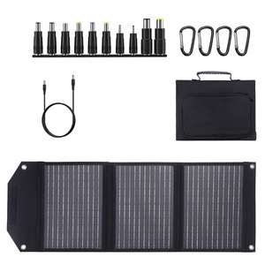 Portable <b>Mini</b> 30W Solar System Foldable Mono Silicon <b>Bag</b> with Waterproof Fabric,USB Charger - Product Image 4