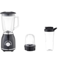 Blender de table électrique multifonctionnel 1000W 1500ML à 2 vitesses variables pour une utilisation en cuisine
