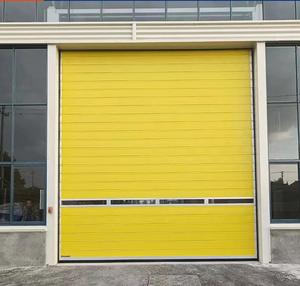 Haute qualité industrielle spirale dur porte à grande vitesse porte de garage volet roulant porte d'obturation automatique - Product Image 5