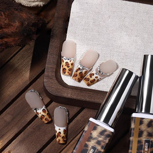 AILANUO Esmalte de Uñas en Gel con Estampado de Leopardo de 3 Colores, Base de Esmalte de Uñas en Gel con Cordón, Sin Hema, Gel UV Vegano - Product Image 2