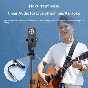 Adaptateur audio 2-en-1 Type-C vers 3,5 mm pour téléphone portable, tablette et ordinateur portable, câble <span class=keywords><strong>convertisseur</strong></span> d'interface X-01 - Product Image 4