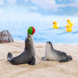 Figuras de Animales Marinos en Miniatura Weij, Decoraciones y Accesorios para Paisajismo Marino y de <span class=keywords><strong>Playa</strong></span>, para Entusiastas del Escritorio - Product Image 4
