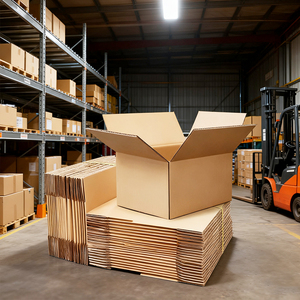 Op Maat Gemaakte Milieuvriendelijke Golfkartonnen Dozen Mailing Verzenddozen Recyclebaar Stevig Zwaar Kartonnen Transport - Product Image 1