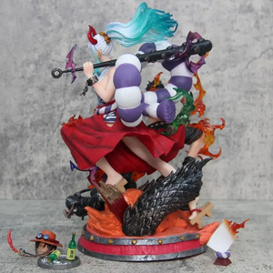 Yamato Portgas D Ace Empereur Yan Fils de <span class=keywords><strong>Kaido</strong></span> Collection Jouets <span class=keywords><strong>Figurine</strong></span> Statues Cadeaux PVC Anime Figurines pour Enfants 29CM - Product Image 3