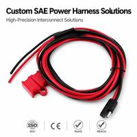 Kit Kabel Sambung Cepat XPB 12V/24V SAE Tembaga Berlapis Timah dengan Isolasi PVC/Karet Berperingkat IP67 untuk Otomotif/Sistem Surya