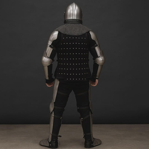 Ensemble d'armure traditionnelle 3D en acier massif, moulé à la main, pour costume médiéval HMB SCA, reconstitution historique, objet de collection - Product Image 1
