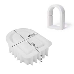 Molde <span class=keywords><strong>de</strong></span> soporte <span class=keywords><strong>de</strong></span> candelita hexagonal <span class=keywords><strong>de</strong></span> arco cuadrado, quemador <span class=keywords><strong>de</strong></span> aceite esencial, molde <span class=keywords><strong>de</strong></span> silicona para hormigón, molde <span class=keywords><strong>de</strong></span> fundición <span class=keywords><strong>de</strong></span> cera <span class=keywords><strong>de</strong></span> cemento <span class=keywords><strong>de</strong></span> yeso - Product Image 4