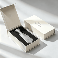 Caja de Regalo de Papel Elegante con Lazo y Logotipo Personalizado de Alta Calidad al por Mayor