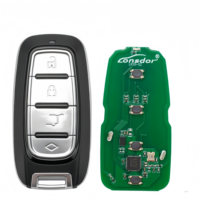 LONSDOR LK50-02 Serie NXP Llave Inteligente Universal de 4 Botones Estilo Chrysler para KW100/ K518 FCV/ K518 PRO