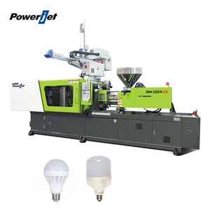 Powerjet plastic lamp cover led bulb body cover injection molding machines