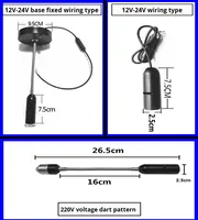 Projecteur de logo LED personnalisé pour Escape Room, maison hantée, projection de texte d'horreur, 12V 24V 36V, aluminium, garantie 1 an