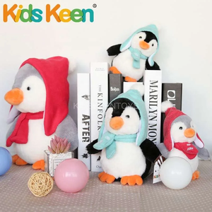 ตุ๊กตานกเพนกวินอนิเมะแบบปรับแต่งได้ตุ๊กตาสัตว์ยัดไส้นุ่มของเล่นสำหรับเด็กสำหรับตกแต่งช่อดอกไม้ - Product Image 2